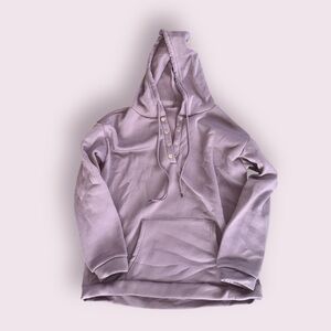 Women’s hoodie lavender button up purple size large brand new